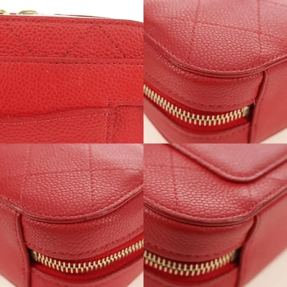 Chanel Matelasse Chic Affinity Chain Shoulder Bag Red